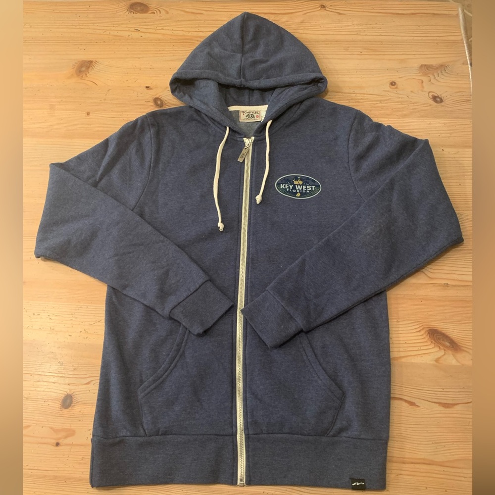 French Terry unisex zip hood